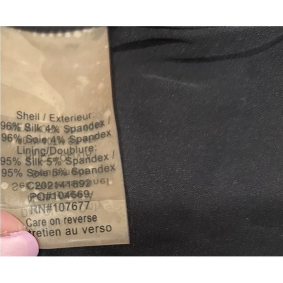 Alice + Olivia Women's Floral Bouquet Silk Chiffon Dress Size S One Shoulder - Picture 4 of 4